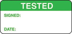 Manutan Tested quality control labels, 18mm x 38mm | Buy Online | Manutan | Fisher Scientific
