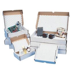 Manutan X25 Pack of 25 oyster paks. Lxwxh 525x385x80mm, Quantity: Pack