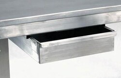 Manutan Single draw, stainless steel for framed workbenches | Buy Online | Manutan | Fisher Scientific