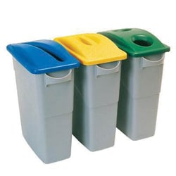 Manutan Bottle & can lid for slim jim container 70x520x290, Quantity: Pack