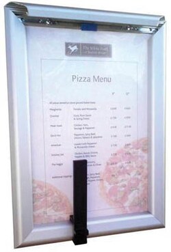 Manutan A1 tamperproof snapframe. Hxw 875x625mm, Quantity: Pack of 1