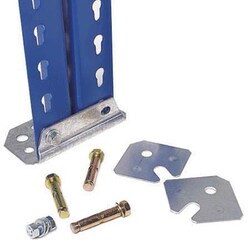 Manutan Double foot floor fixing kit, Quantity: Pack of 1