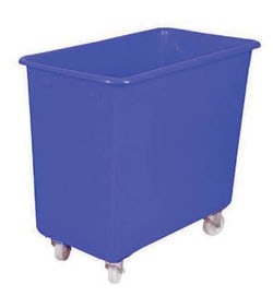 Manutan Premium mobile truck, blue, 200 litre capacity | Buy Online | Manutan | Fisher Scientific