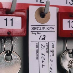 Manutan X1000 Pack of 1000 blank sign out tabs. Assorted, Quantity: Pack