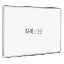 Manutan Non-magnetic melamine whiteboard. Hxw 450x600mm, Quantity: Each