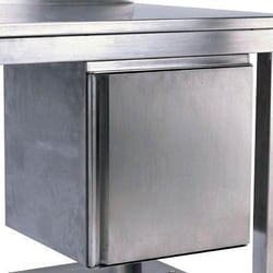 Manutan Cupboard unit, stainless steel for framed workbenches | Buy Online | Manutan | Fisher Scientific