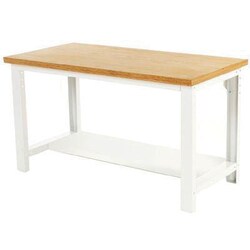 Manutan Maxi bench 1500x750x840 multiplex top with base, Quantity: Pack