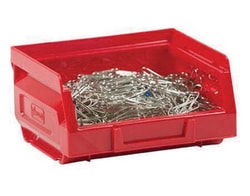 Manutan Storage bin, Ekwo, 0.4L, red Red | Buy Online | Manutan | Fisher Scientific