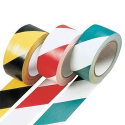 Manutan Hazard warning tape, red/white, LxW 33m x 75mm | Buy Online | Manutan | Fisher Scientific