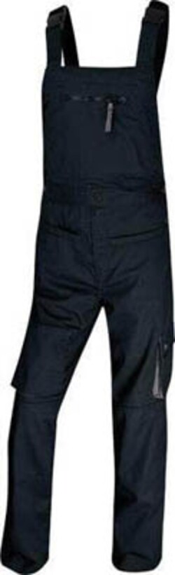 Manutan&nbsp;Work dungarees, black small, Mach 2