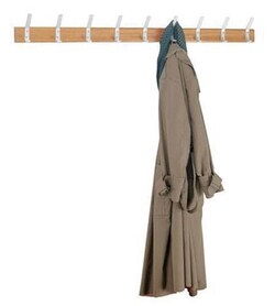 Manutan Coated Rail fitted with Nine Hooks | Buy Online | Manutan | Fisher Scientific