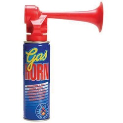 Manutan Air horn alarm. 300ml emitting a blast of 98db at, Quantity: Pack