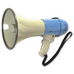 Manutan 25w megaphone. Lxdia 340x230mm, Quantity: Pack of 1
