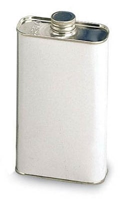 Manutan X24 Pk 24 plain rectangular cans wxdxh 117x61x186m, Quantity: Pack