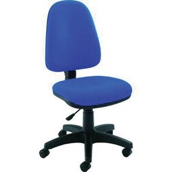 Manutan K.d. High back operator' s chair - royal, Quantity: Pack of