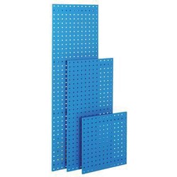 Manutan Perforated panel. Hxw 457x990mm. Blue ral 5015, Quantity: Pack
