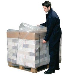 Manutan X25 Pk 25 shrink pallet covers. 1200x1200x1200mm, Quantity: Pack