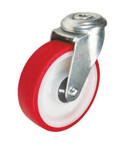 Manutan Nylon centre with polyurethane tyre | Buy Online | Manutan | Fisher Scientific