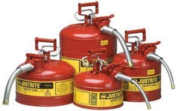 Manutan Round dispensing safety can. Hxdia 260x242mm. Cap, Quantity: Pack