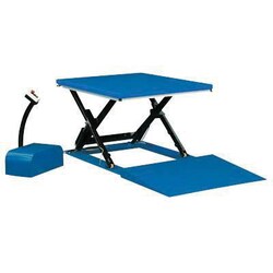 Manutan Low profile static scissor table., Quantity: Pack of 1