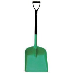 Manutan Safety polypropylene yd handleshovel. O/a length, Quantity: Pack