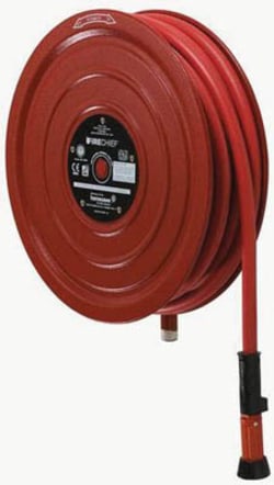 Manutan Fixed hose reel. Automatic. Hxwxd 700x700x185, Quantity: Pack of