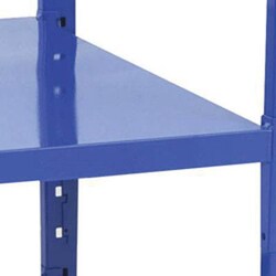 Manutan Heavy duty sheet steel shelf. Wxd 1000x800mm, Quantity: Each