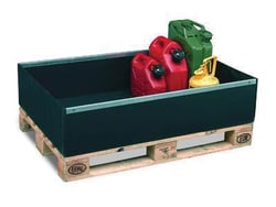 Manutan Spill tray for pallet lxw 1200x800mm, Quantity: Pack of 1