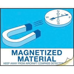 Manutan Magnetised material IATA/ICAO labels, 105mm x 75mm | Buy Online | Manutan | Fisher Scientific