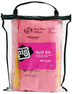 Manutan Pig compact haz-mat clear spill kit. Total absorp, Quantity: Pack