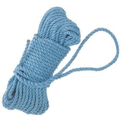 Manutan Tie down fibre rope - 27.5m, Quantity: Pack of 1