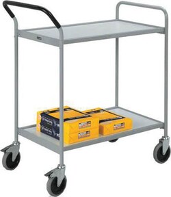 Manutan Rsource 2 shelf trolley cap 200kg, Quantity: Each