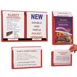 Manutan A4 vertical steel document holder. O/a hxw 305 x, Quantity: Pack