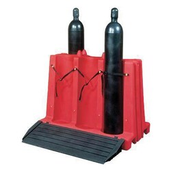 Manutan Ramp for 6 cylinder stand., Quantity: Pack of 1