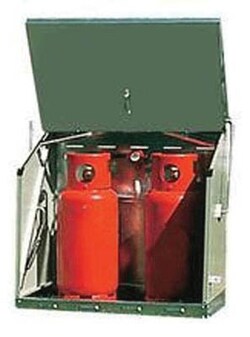 Manutan Cylinder storage units. O/a hxwxd 980x760x480mm, Quantity: Pack