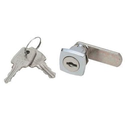 Manutan Square head clip-on model lock with 17 variedlock numbers, Quantity:
