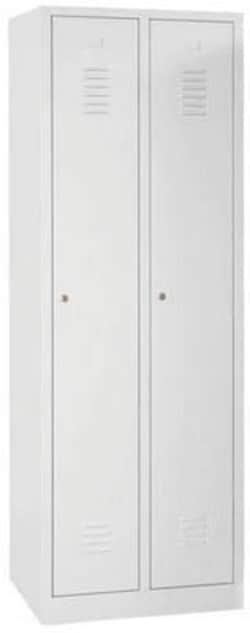 Manutan Ekwo 2 nest locker 1800x600x500mm gry/gry onplinth, Quantity: Pack