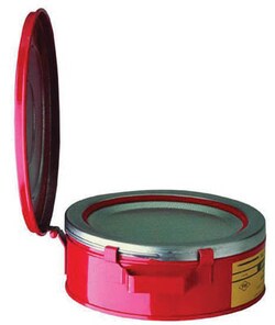 Manutan Bench safety can. Cap 1 ltr, Quantity: Each