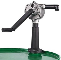 Manutan Rotary drum pump, Quantity: Pack of 1