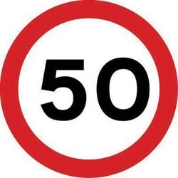Manutan 50 mph dia. Traffic 600mm. Aluminium, Quantity: Pack of 1
