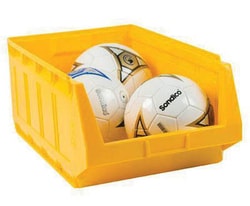 Manutan Storage bin, Ekwo, 52L, yellow Yellow | Buy Online | Manutan | Fisher Scientific