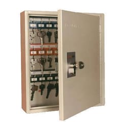 Manutan Euro key cabinet. Hxwxd 355x300x80mm. Key capacity, Quantity: Pack
