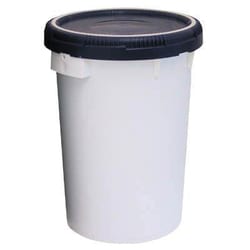 Manutan X2 Pk of 2 click pack containers. Cap 25ltrs., Quantity: Pack of