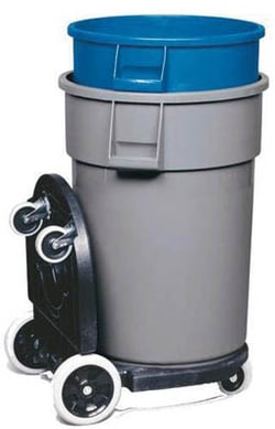 Manutan Double dolly, Quantity: Pack of 1