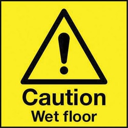 Manutan Caution wet floor A board sign, 590mm x 290mm | Buy Online | Manutan | Fisher Scientific