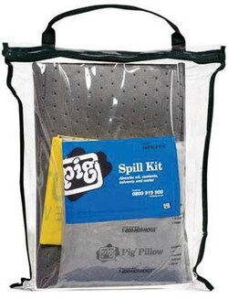 Manutan Pig compact universal clear spill kit. Total, Quantity: Pack of