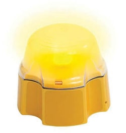 Manutan Amber warning light unit to suit skipper barrier, Quantity: Pack