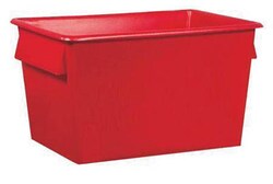 Manutan Red spare container, Quantity: Pack of 1