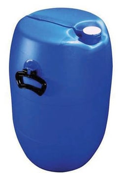 Manutan Tight head drum capacity 60 litres, Quantity: Pack of 1