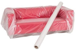 Manutan Polythene sheeting wxl 2m x 100m roll, Quantity: Pack of 1